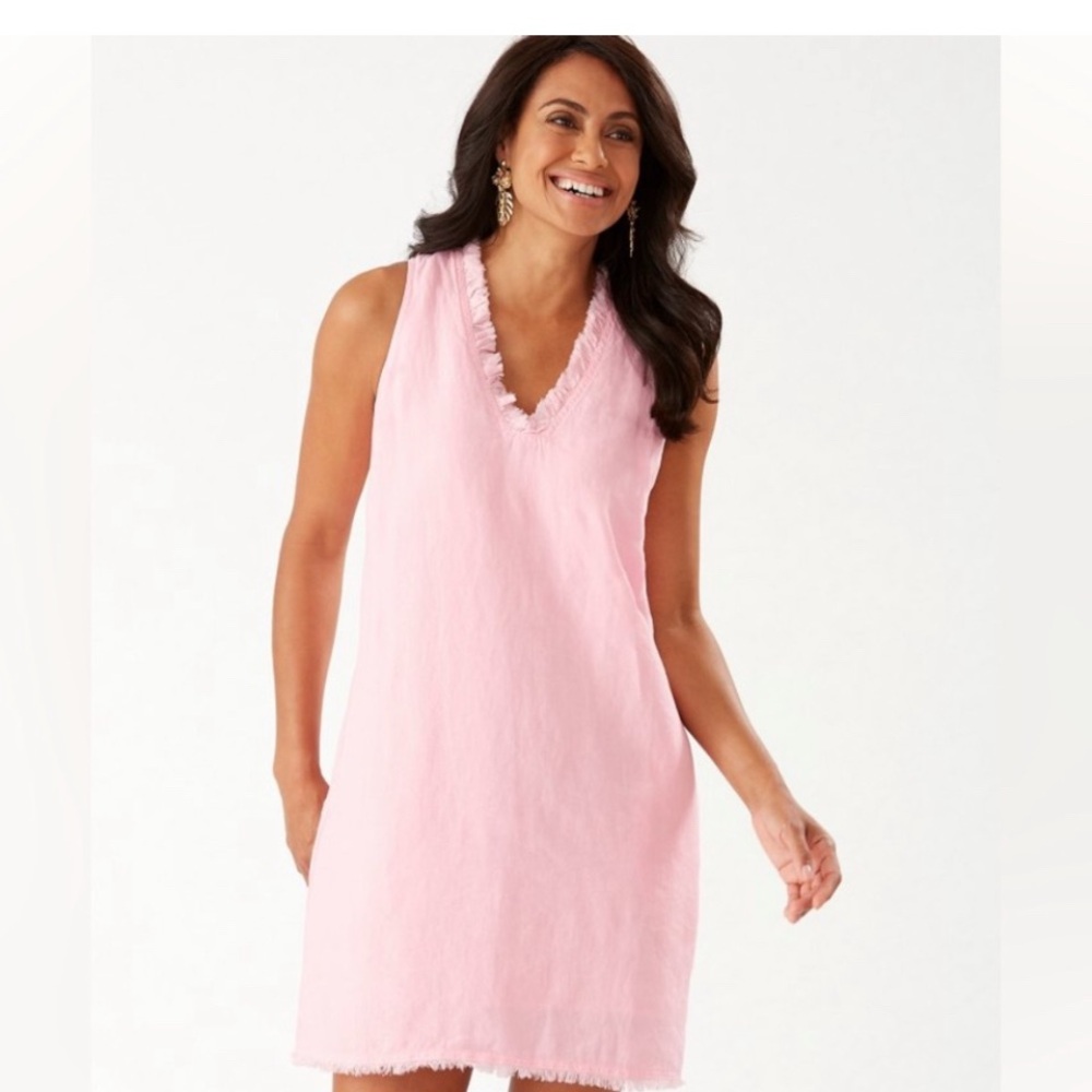 Tommy BAHAMA Two Palms
Ruffle Linen Dress - Picture 5 of 6